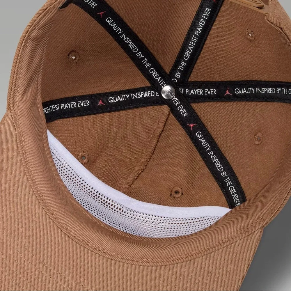 Nike Air Jordan Pro Unstructured Flat Bill Snapback Hat Cap‎ Adult Size S/M NEW